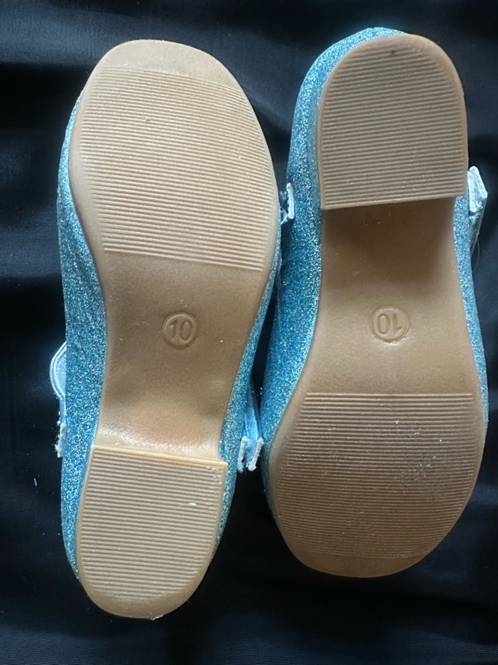 Stelle Girls Dress Play Sparkly Elsa Shoes Size 10 - Picture 10 of 16